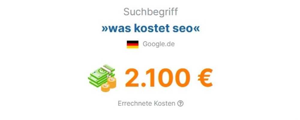 Was kostet SEO Agentur erfolgsbasiert