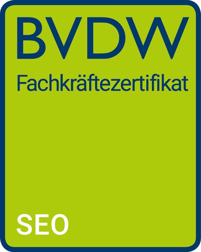 SEO Agentur Stuttgart BVDW Zertifikat